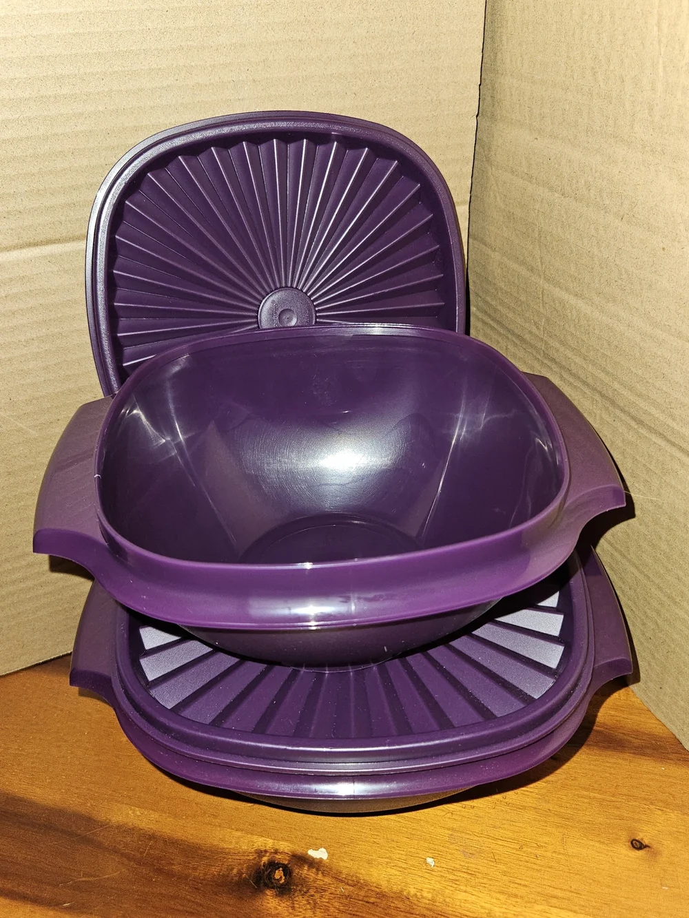 Tupperware Servalier Bowl Set